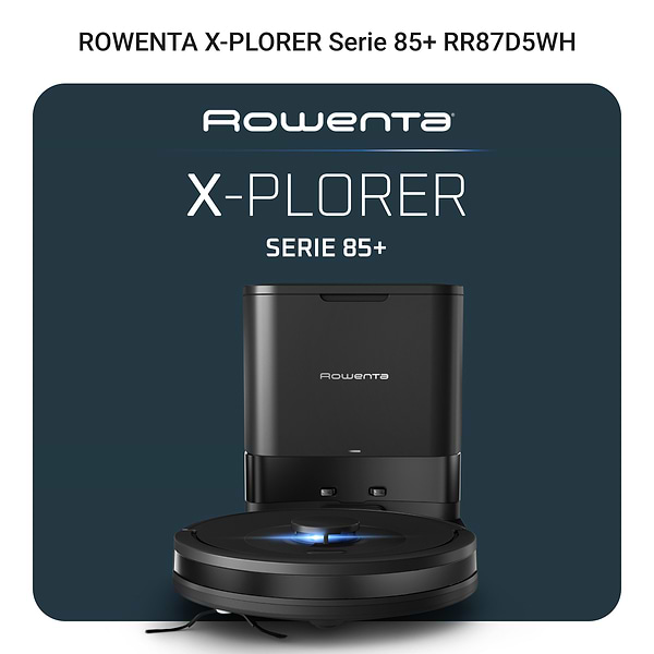 Фото - Робот-пылесос моющий Rowenta RR87D5WH X-PLORER Serie 85+ Standard