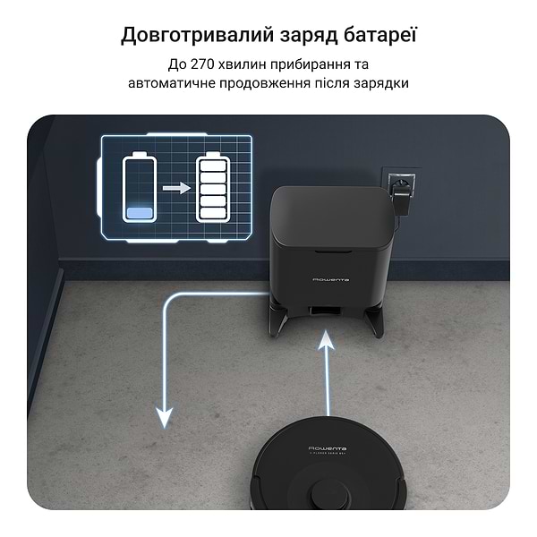 Фото - Робот-пылесос моющий Rowenta RR87D5WH X-PLORER Serie 85+ Standard