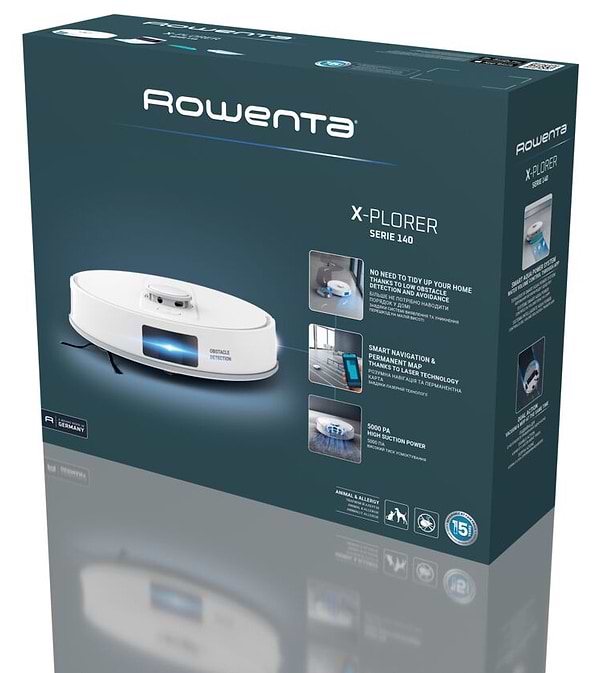 Фото - Робот-пилосос миючий Rowenta RR9177WH