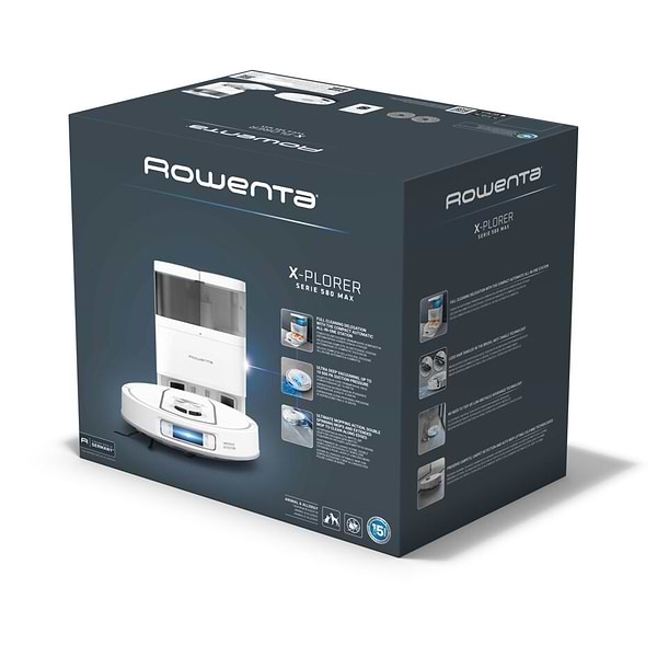 Фото - Робот-пилосос миючий Rowenta RR9547E0 X-PLORER Serie 580 Max