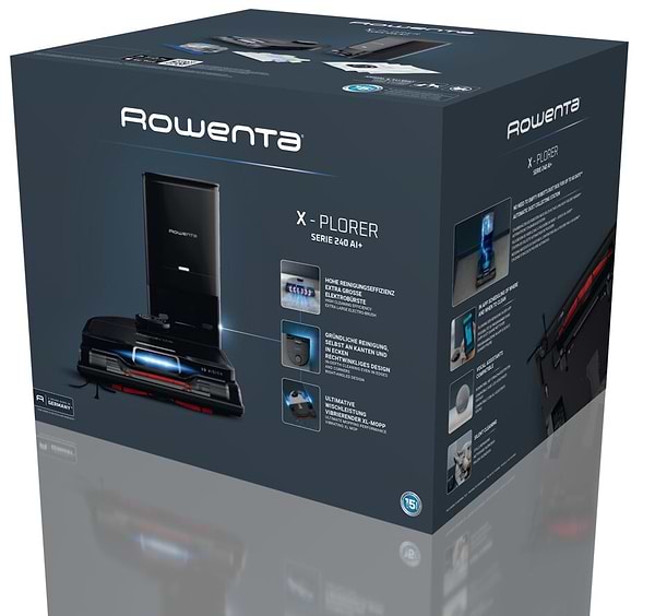 Фото - Робот-пылесос моющий Rowenta RR9695WH