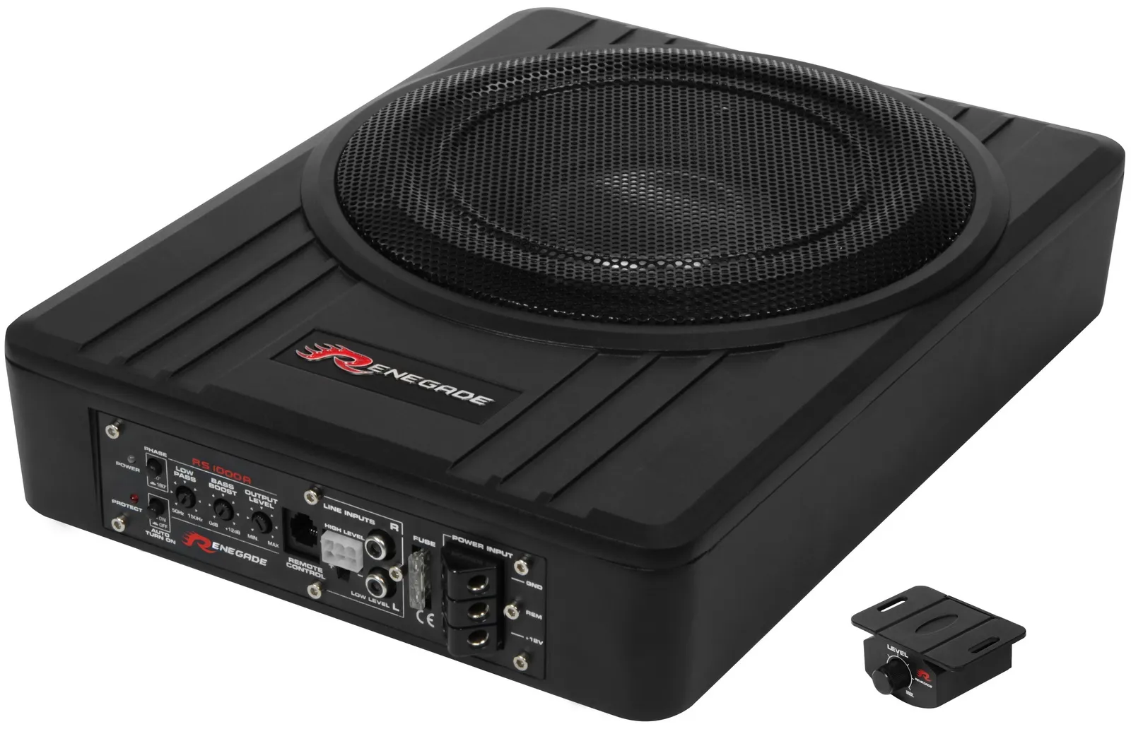 Автосабвуфер RENEGADE RS1000A