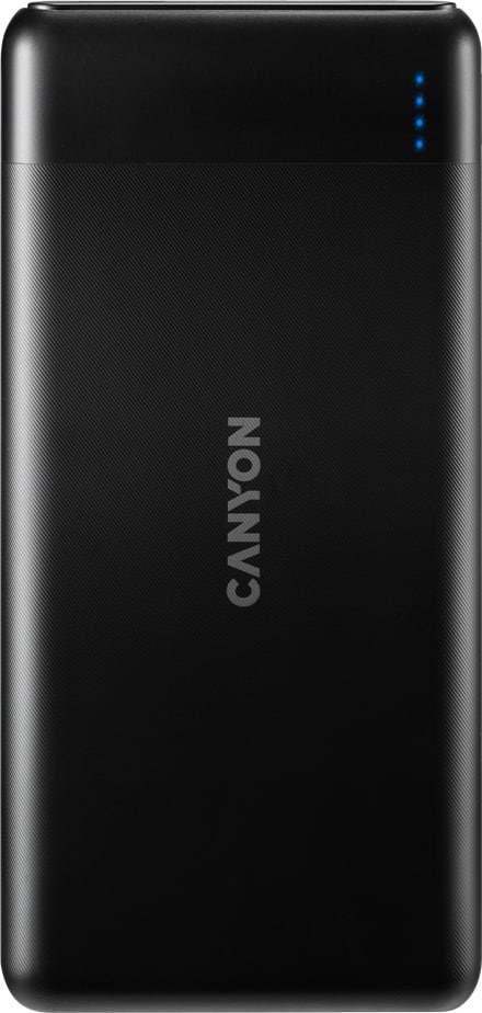 Фото - Батарея мобильная Canyon 10000mAh Black (CNE-CPB1007B)