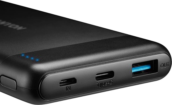 Фото - Батарея мобильная Canyon 10000mAh Black (CNE-CPB1007B)