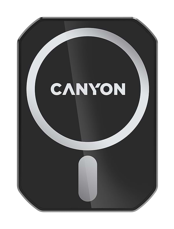Фото - Уценка - Автодержатель с беспроводной зарядкой Canyon CNE-CCA15B01