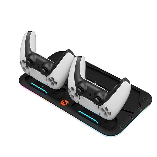 Фото - Підставка для PS5 Canyon CS-51 RGB Slim/DE Black (CND-CSPS5B-1)