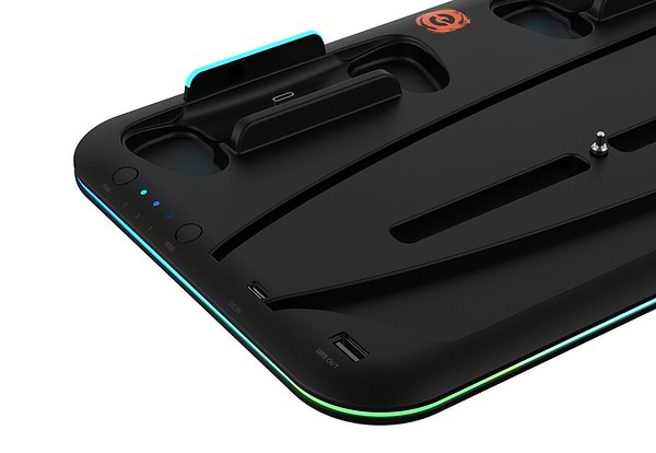 Фото - Підставка для PS5 Canyon CS-51 RGB Slim/DE Black (CND-CSPS5B-1)