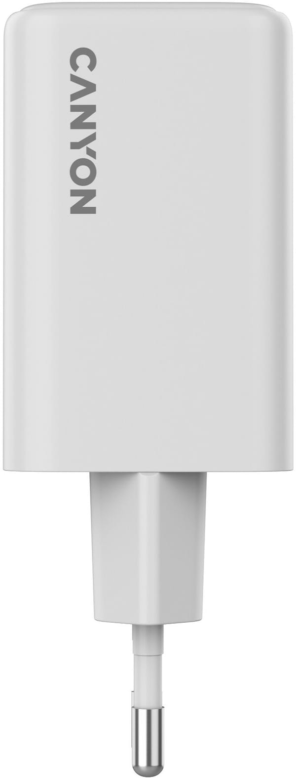 Фото - Мережевий зарядний пристрій Canyon CU65ACC GaN 65W 2xPD 1xQC White (CNS-CUW65ACC)