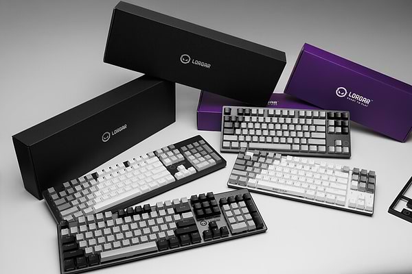 Фото - Клавиатура проводная игровая Lorgar Azar 514TKL EN/UA Mechanical RGB White (LRG-GK514TKL-WH-UA)