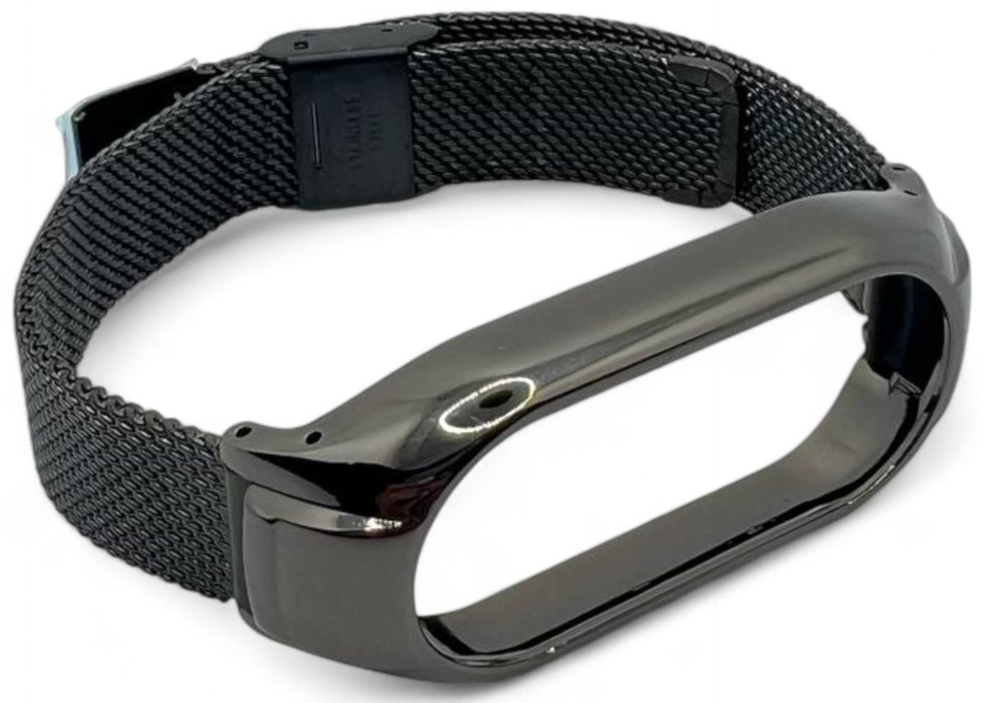 Ремінець для фітнес-браслета BeCover Metal for Xiaomi Mi Smart Band 9 Black (711978) - Фото 1