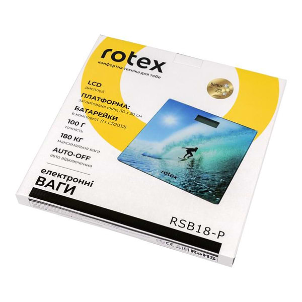 Фото - Ваги підлогові Rotex RSB18-P