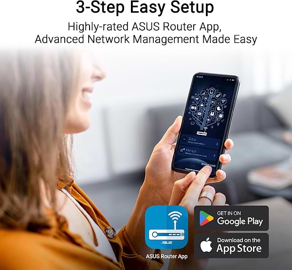 Фото - Маршрутизатор интернет WiFi7 Asus RT-BE55