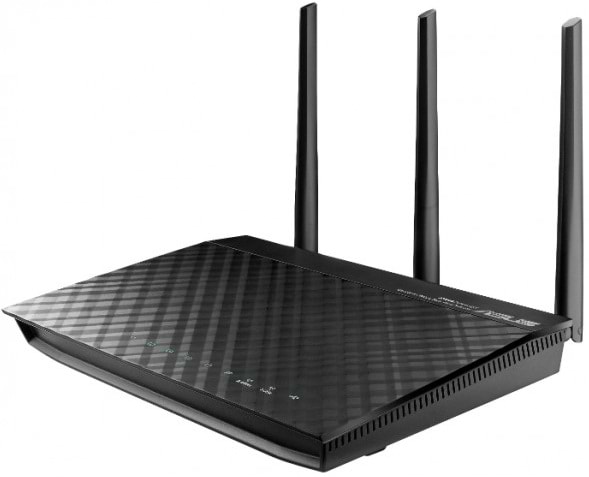 Фото - Маршрутизатор интернет WiFi4 Asus RT-N66U