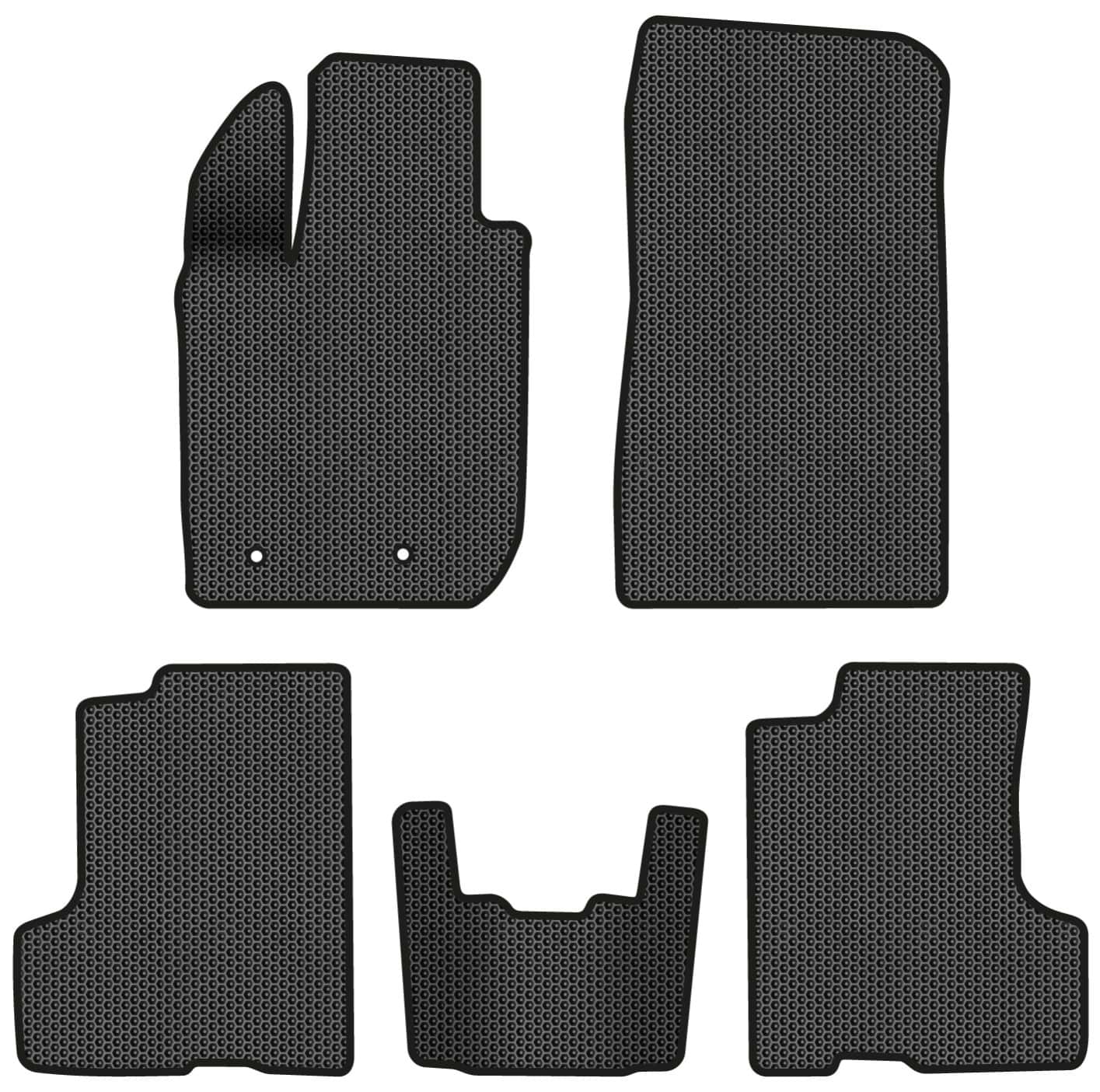 EVA коврики в салон авто EVAtech для Duster (HM) AT Renault 2018 2 поколение SUV EU RT11403C5RD2SBB