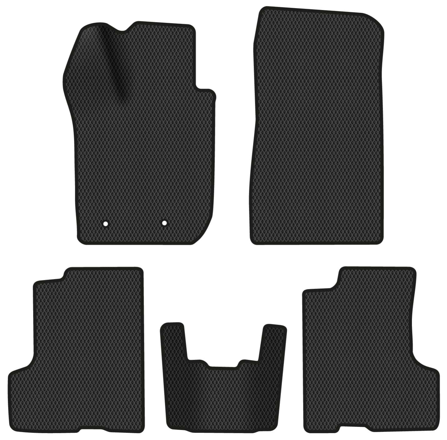 EVA коврики в салон авто EVAtech для Duster (HM) AT Renault 2018 2 поколение SUV EU RT11403CD5RD2RBB