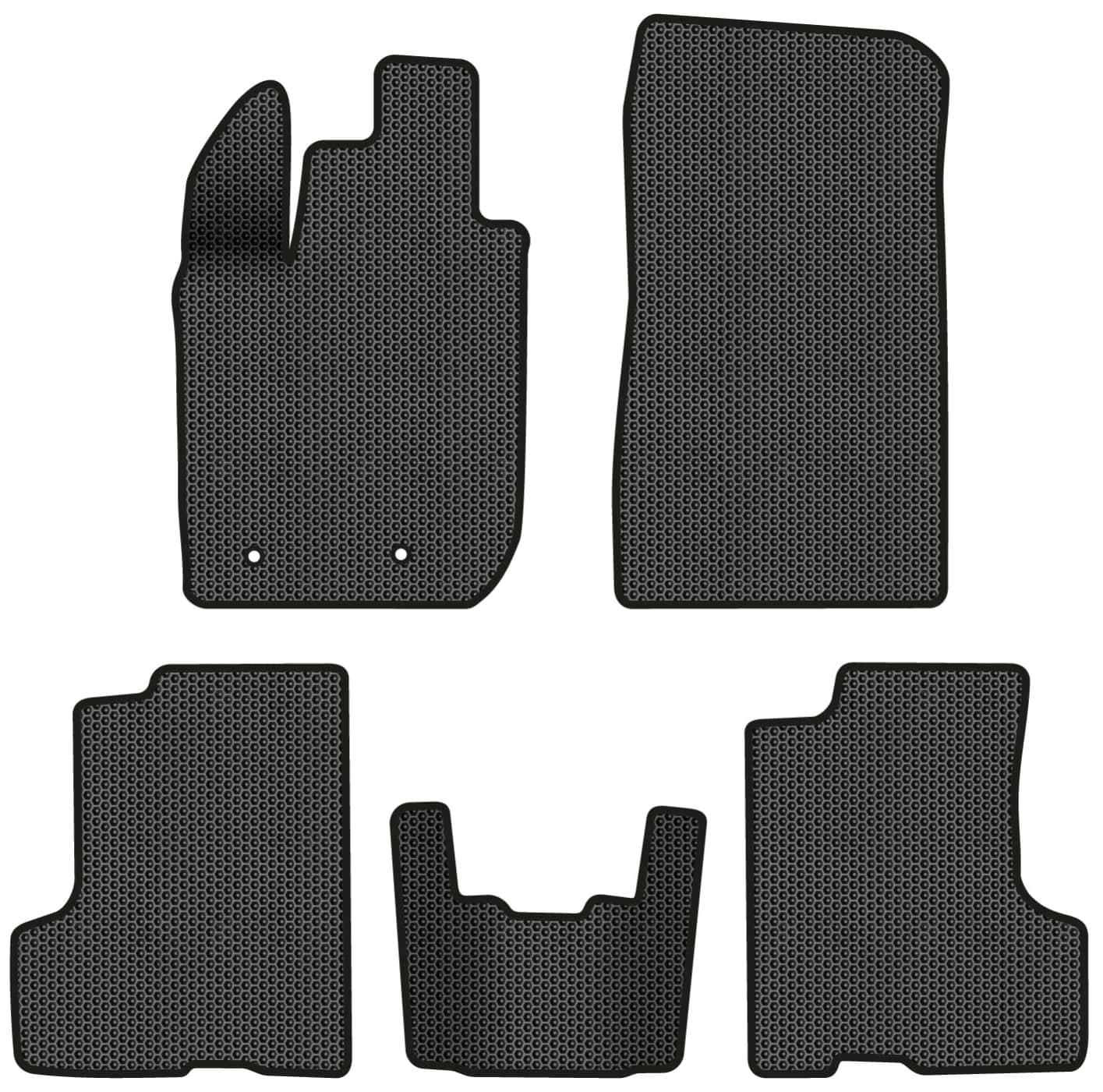 EVA коврики в салон авто EVAtech для Duster (HM) MT Renault 2018 2 поколение SUV EU RT13505C5RD2SBB