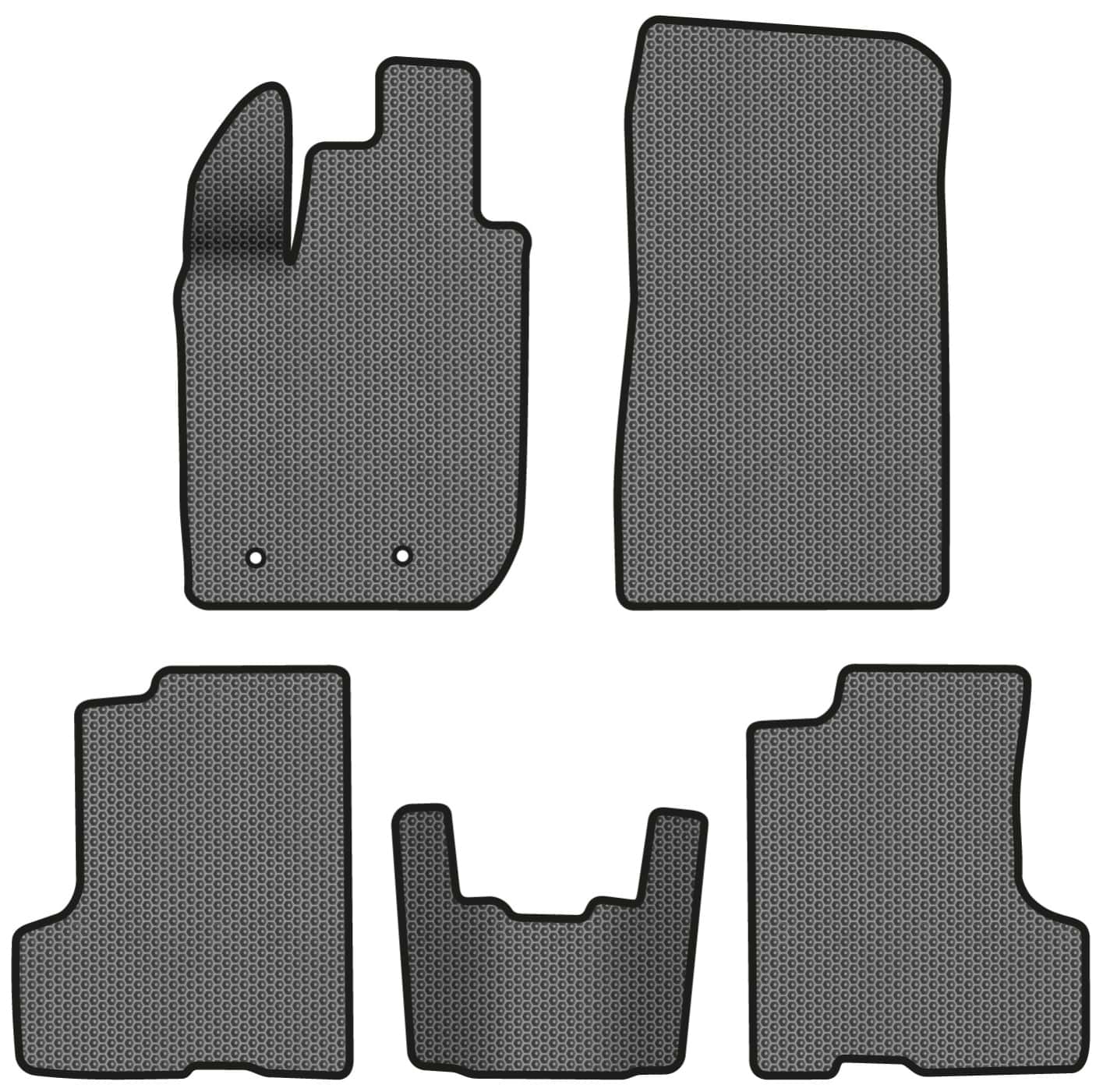 EVA коврики в салон авто EVAtech для Duster (HM) MT Renault 2018 2 поколение SUV EU RT13505C5RD2SGB