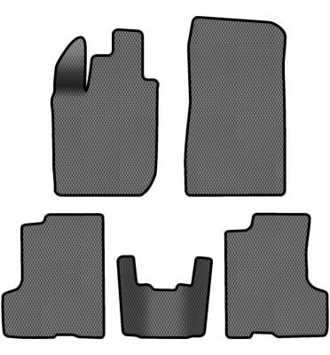 EVA килимки в салон авто EVAtech для Duster (HM) MT Renault 2018 2 покоління SUV EU RT13505C5RGB