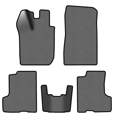 Фото - EVA коврики в салон авто EVAtech для Duster (HM) MT Renault 2018 2 поколение SUV EU RT13505CD5SGB