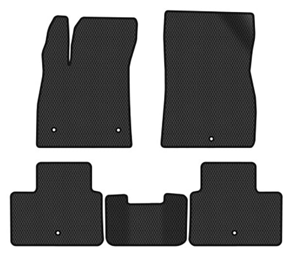 EVA килимки в салон авто EVAtech для Talisman AT Renault 2015 1 покоління Combi EU (RT13661C5RD5RBB)