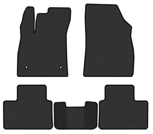 EVA килимки в салон авто EVAtech для Talisman (Initiale Paris) MT Renault 2015 1 покоління Combi EU (RT13665CV5RD2RBB)