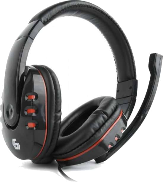 Гарнитура проводная игровая Gembird GHS-402 Black - Фото 1