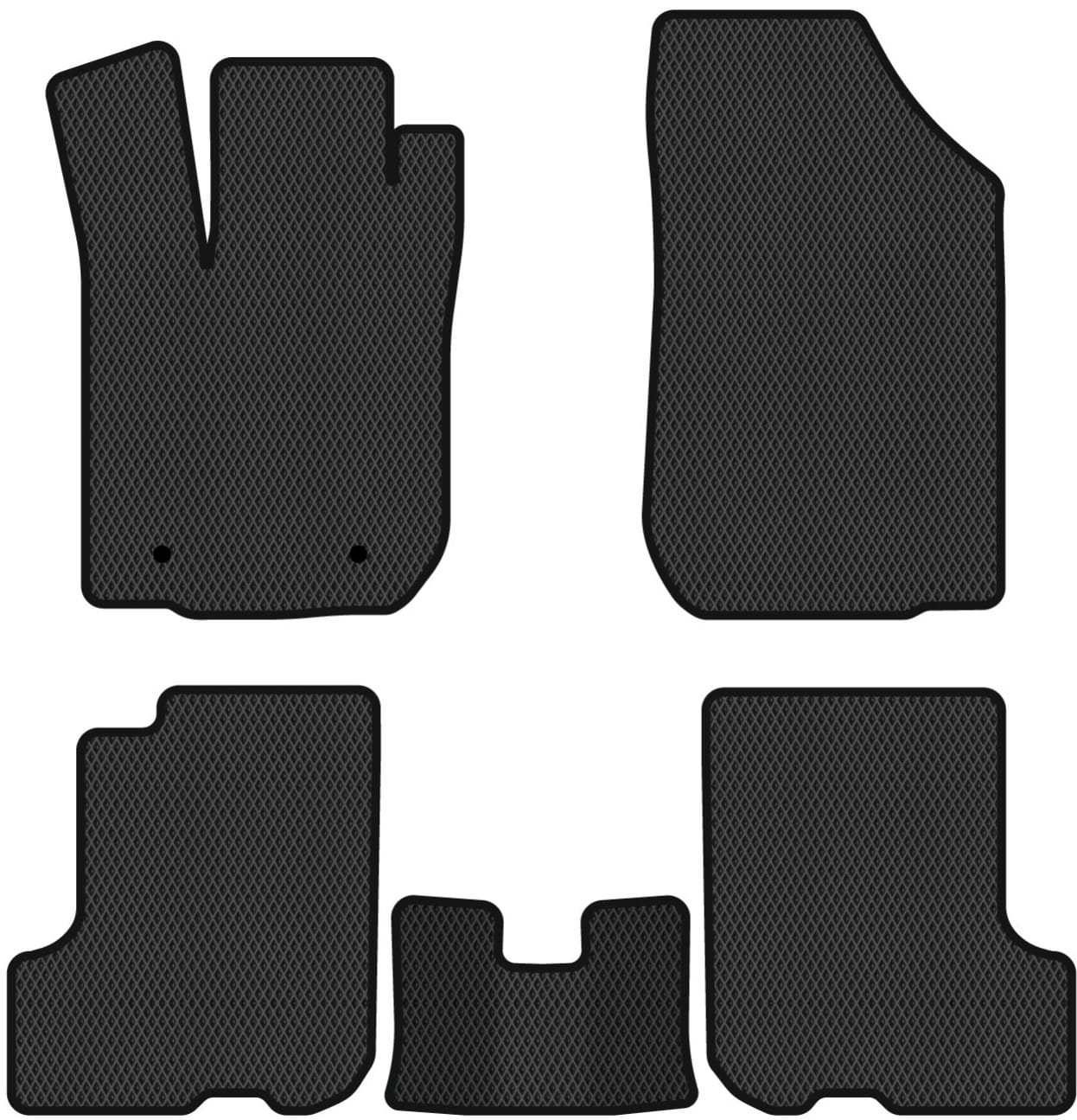 EVA коврики в салон авто EVAtech для Sandero (B52) Renault 2012-2020 2 поколение Htb EU RT22166CV5RN2RBB