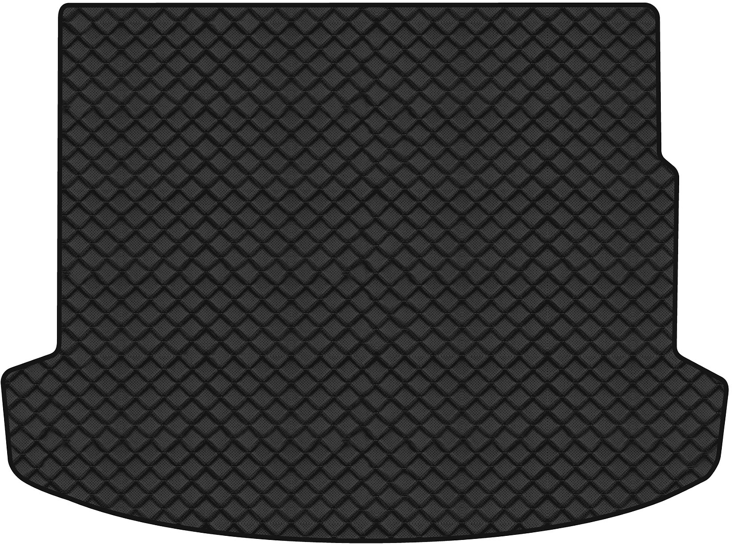 Коврик из экокожи в багажник авто EVAtech ECO для Megane (III) BOSE MT Renault 2008-2016 3 поколение Combi EU RT31343B1BBLB