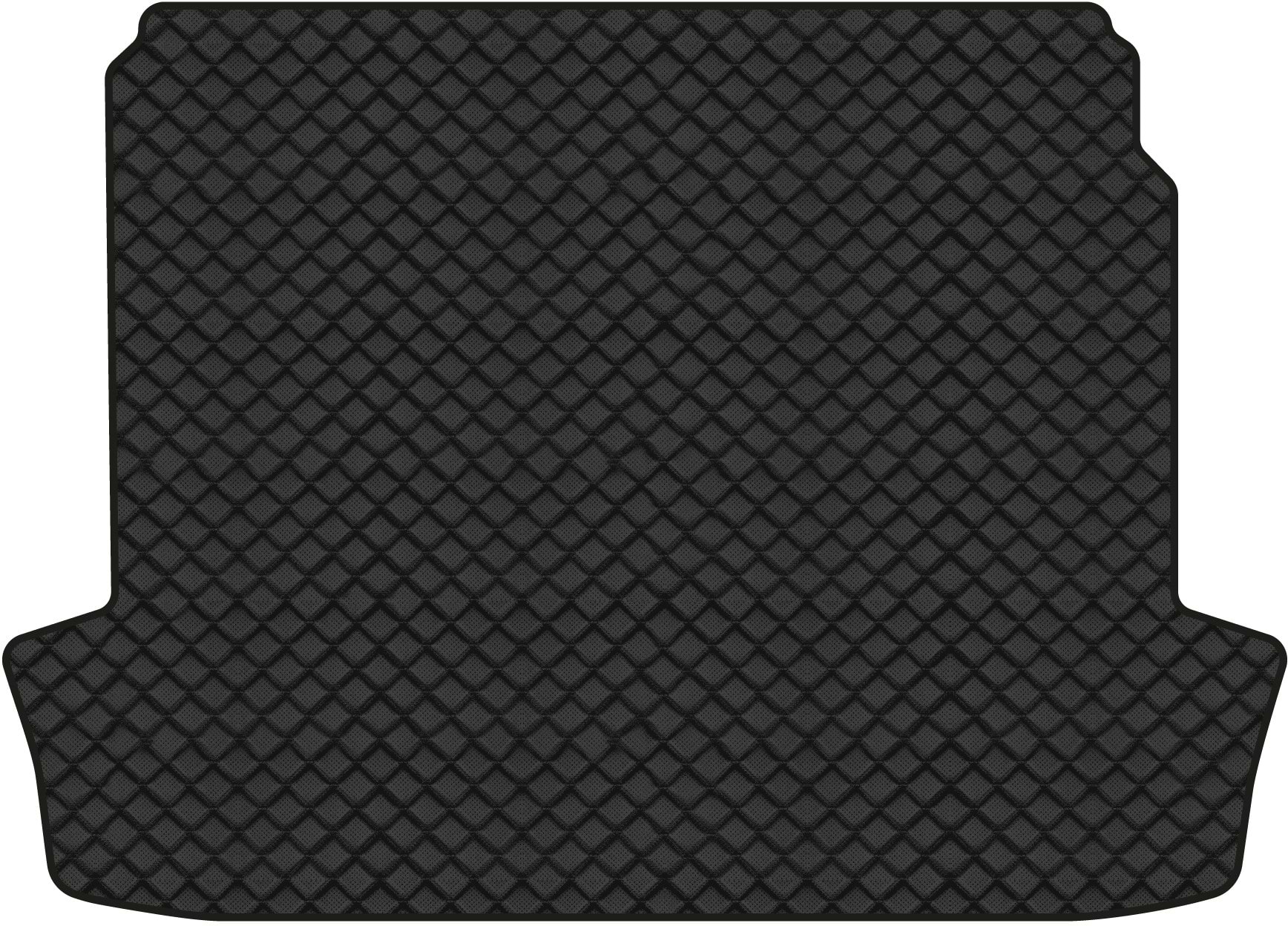 Коврик из экокожи в багажник авто EVAtech ECO для Megane (II) Renault 2002-2009 2 поколение Sedan EU RT3213B1BBB