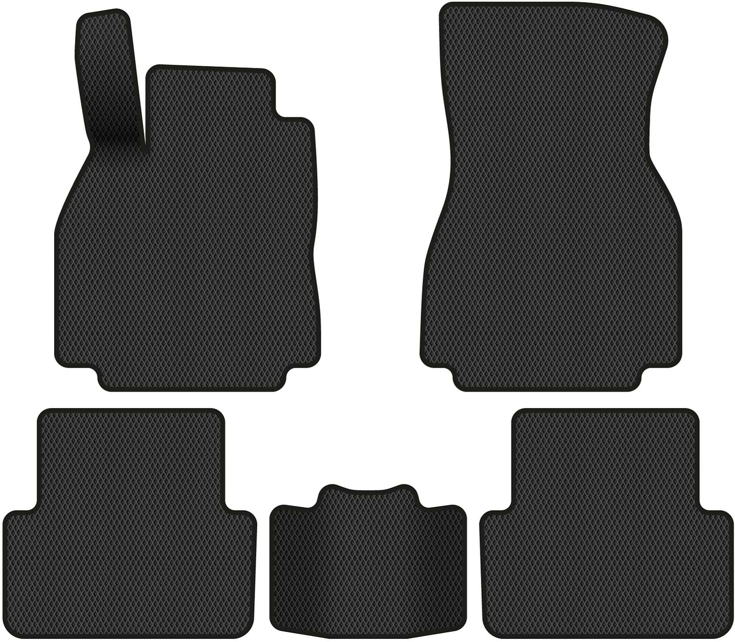 EVA коврики в салон авто EVAtech для Megane (II) Renault 2002-2009 2 поколение Sedan EU RT3213C5RBB