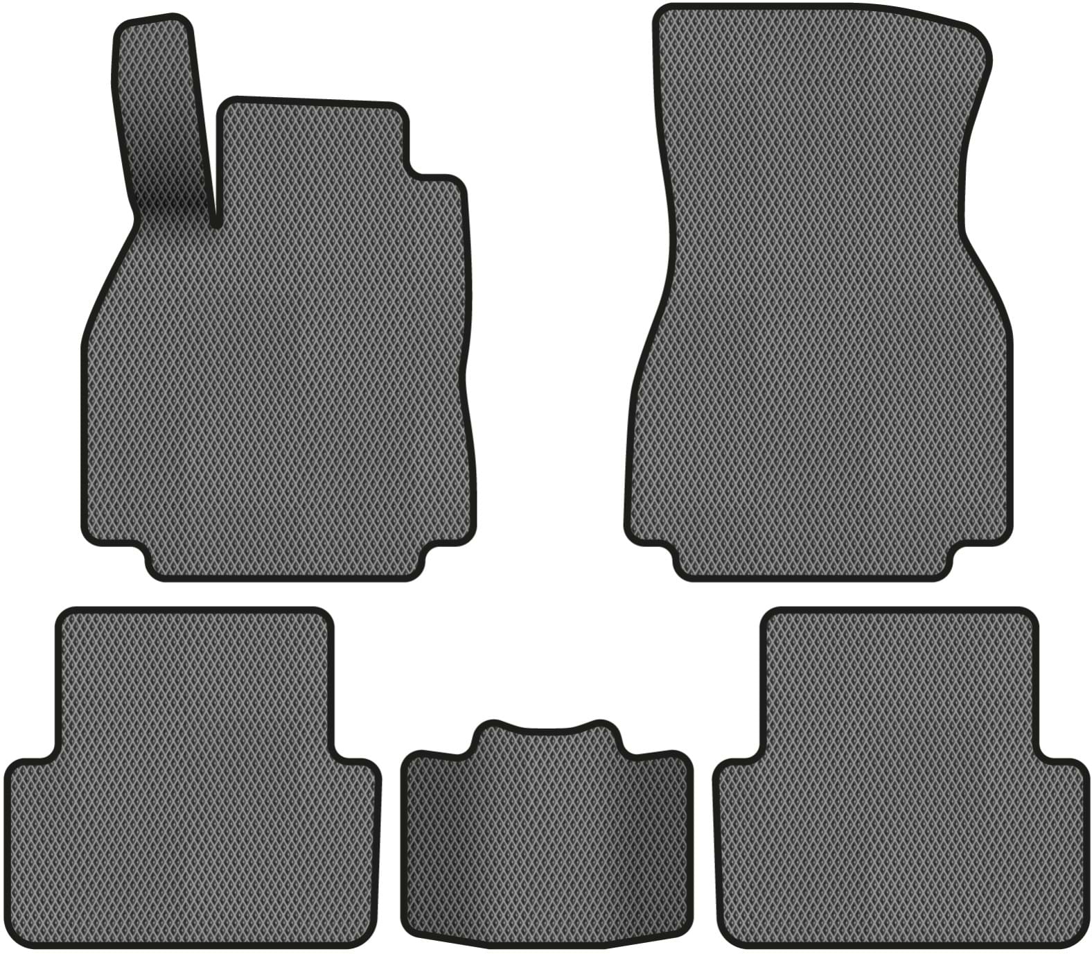 EVA коврики в салон авто EVAtech для Megane (II) Renault 2002-2009 2 поколение Sedan EU RT3213C5RGB