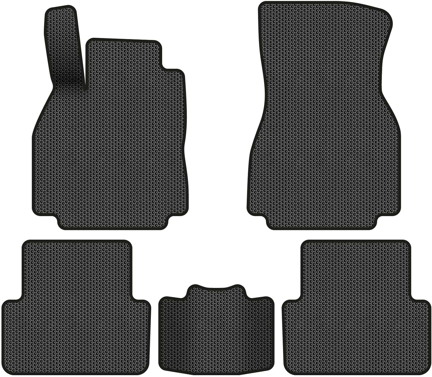 EVA коврики в салон авто EVAtech для Megane (II) Renault 2002-2009 2 поколение Sedan EU RT3213C5SBB