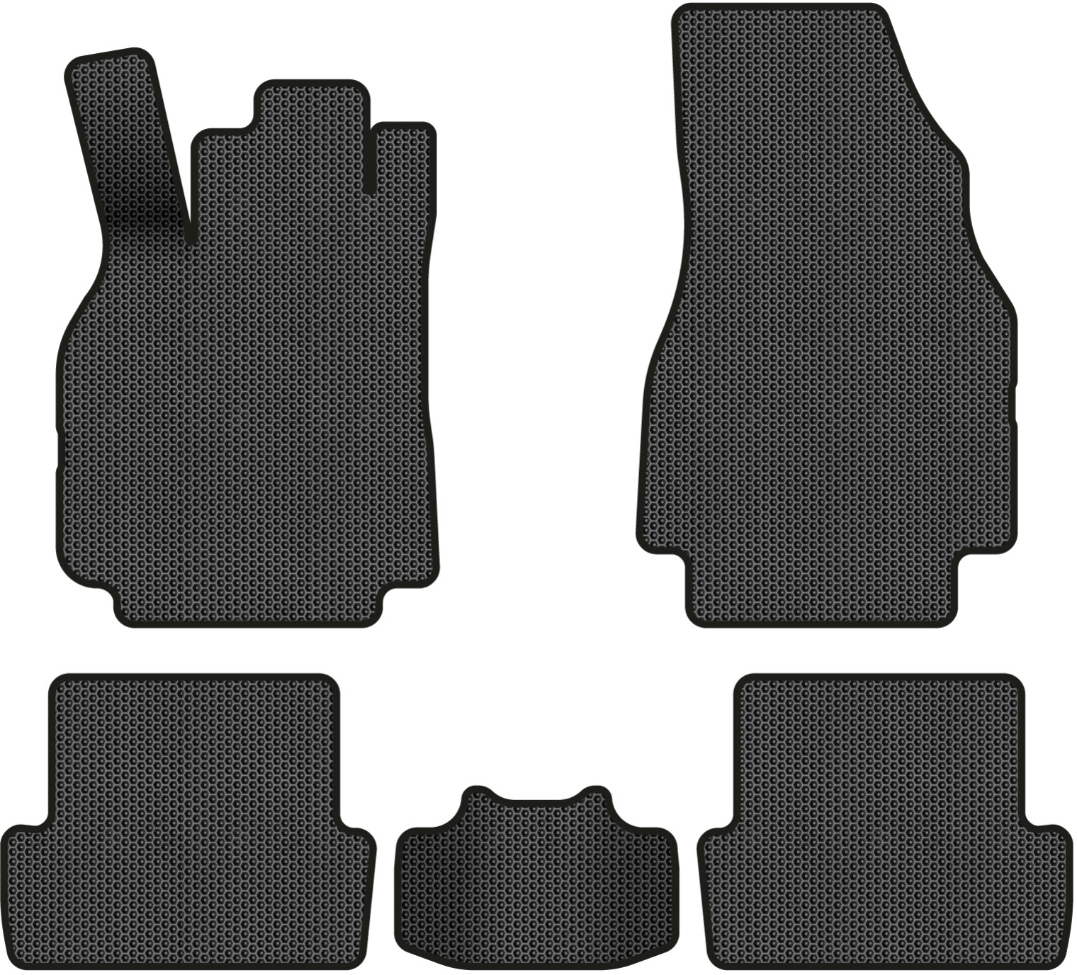 EVA коврики в салон авто EVAtech для Megane (II) 5-doors Renault 2002-2009 2 поколение Htb EU RT3214CV5SBB