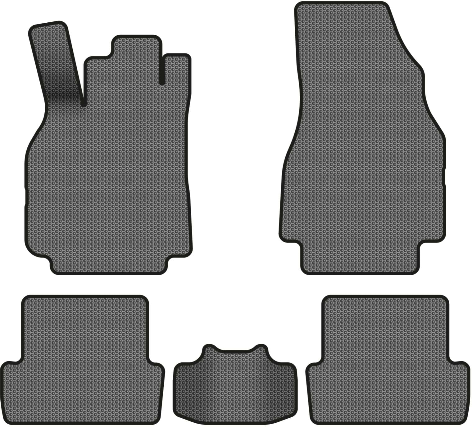 EVA коврики в салон авто EVAtech для Megane (II) 5-doors Renault 2002-2009 2 поколение Htb EU RT3214CV5SGB