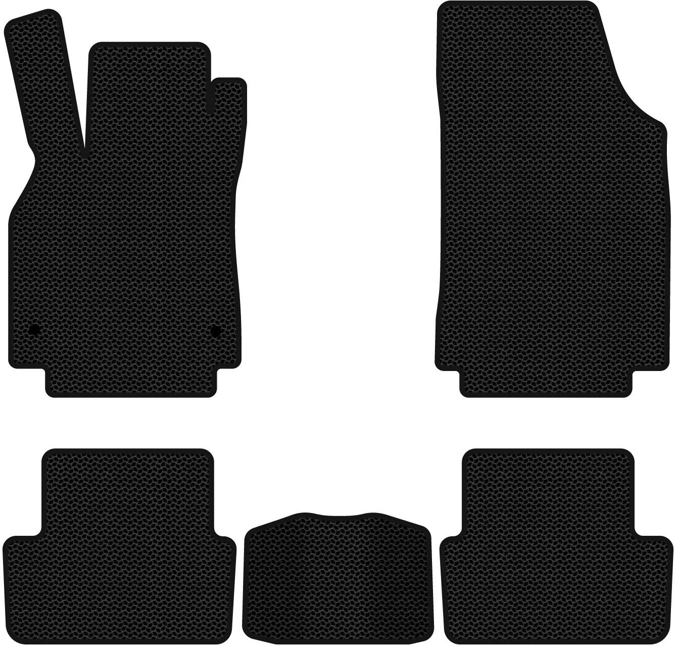 EVA килимки в салон авто EVAtech для Fluence Renault 2009-2017 1 покоління Sedan EU RT3276CV5RN2KBB