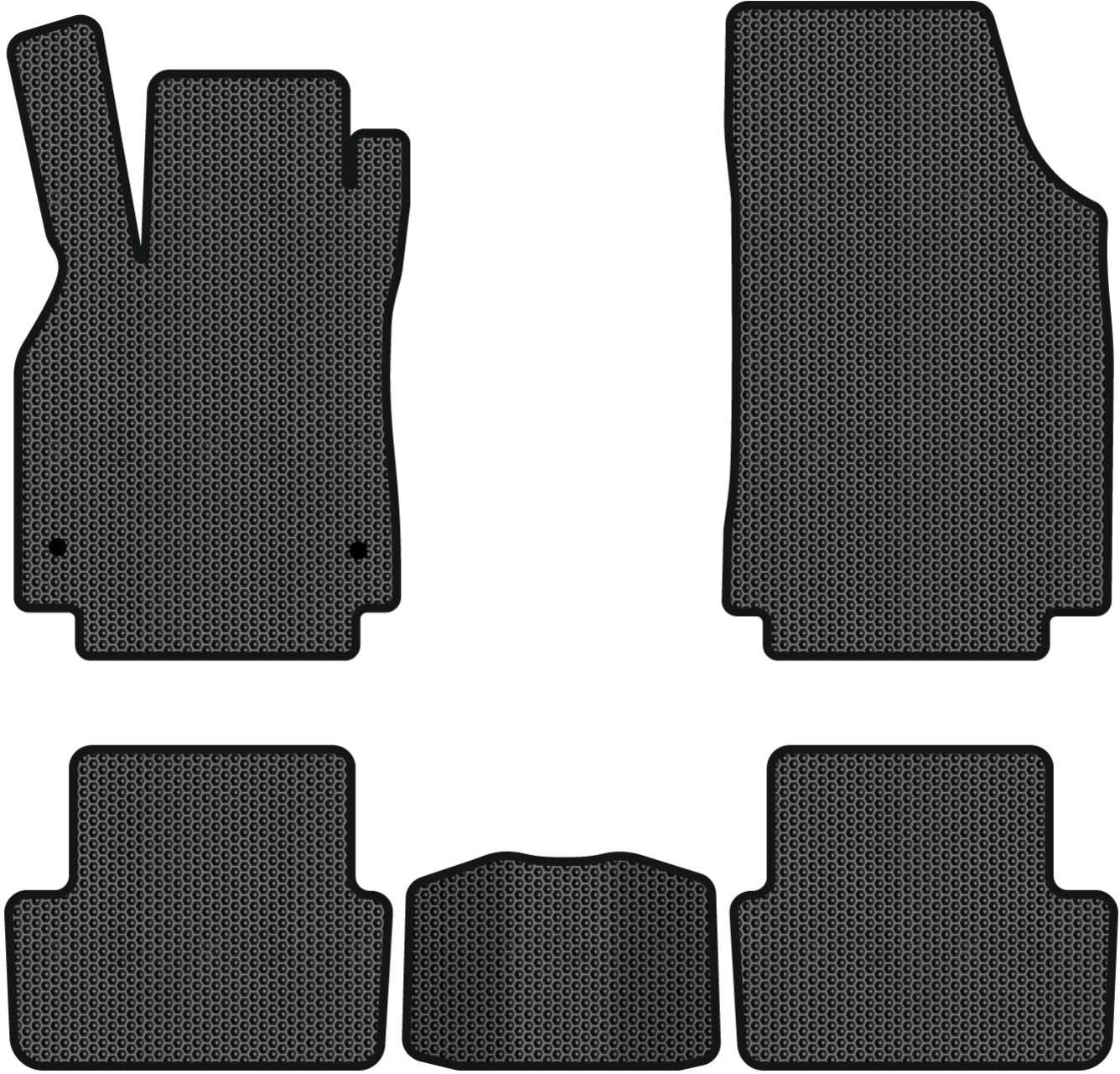 EVA коврики в салон авто EVAtech для Fluence Renault 2009-2017 1 поколение Sedan EU RT3276CV5RN2SBB