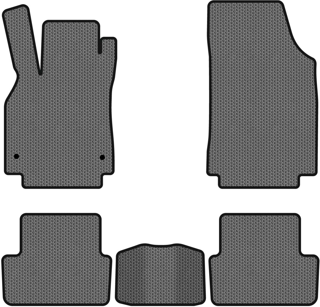 EVA килимки в салон авто EVAtech для Fluence Renault 2009-2017 1 покоління Sedan EU RT3276CV5RN2SGB