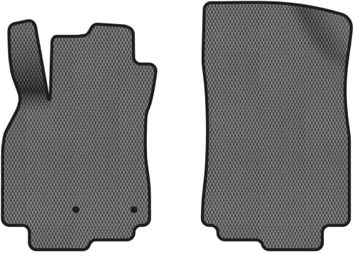 EVA килимки в салон авто передні EVAtech для Megane (III) 3-doors AT Renault 2008-2016 3 покоління Htb EU RT33124ALV2RN2RGB