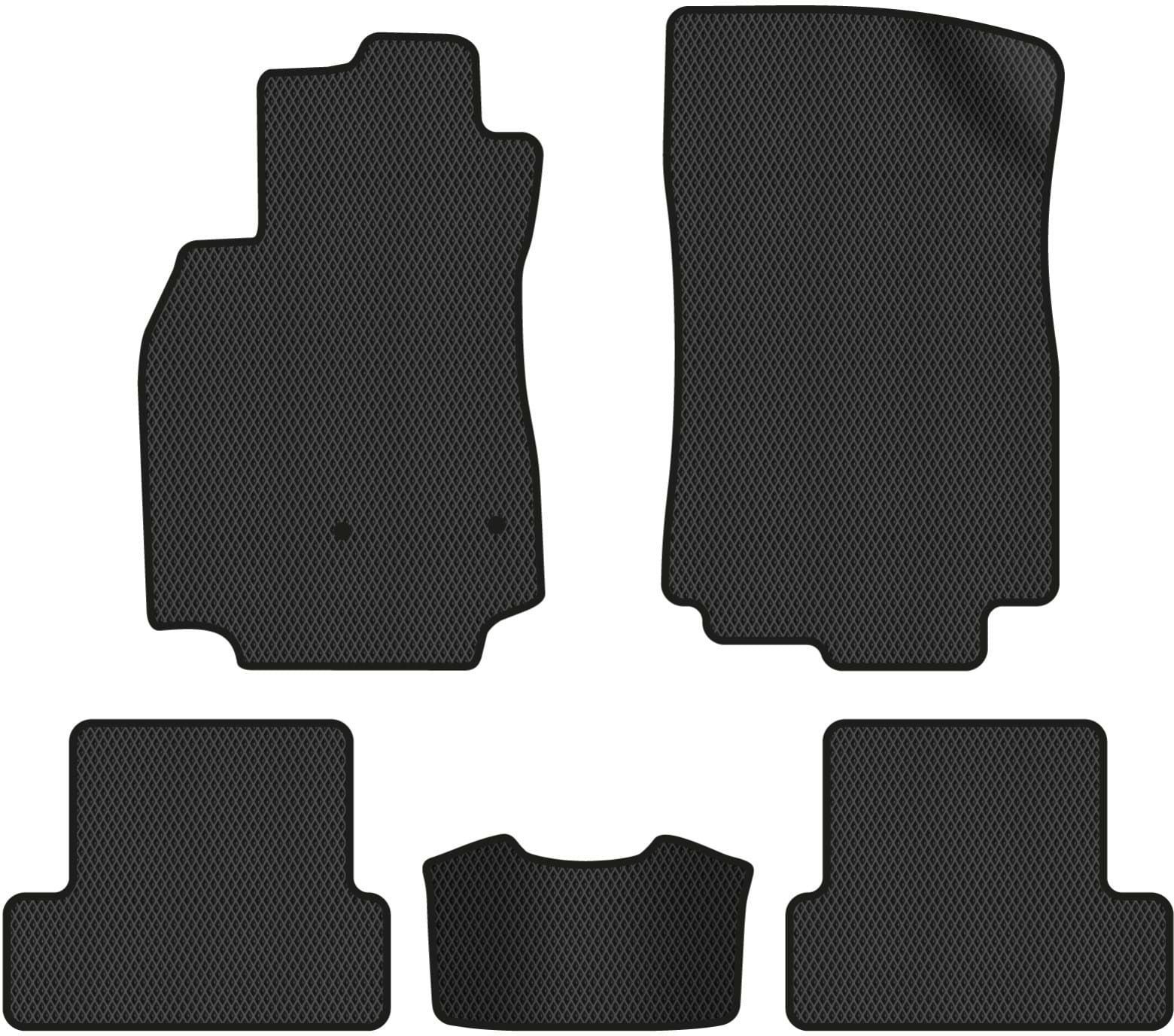 EVA коврики в салон авто EVAtech для Megane (III) 3-doors AT Renault 2008-2016 3 поколение Htb EU RT33124CBS5RN2RBB