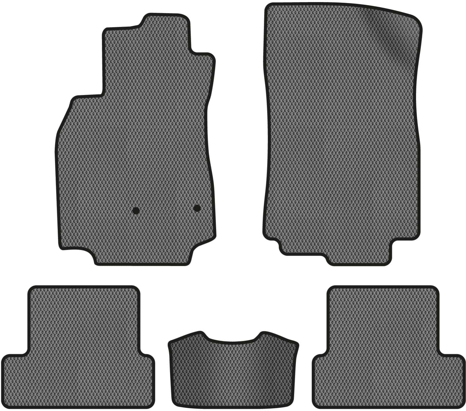 EVA коврики в салон авто EVAtech для Megane (III) 3-doors AT Renault 2008-2016 3 поколение Htb EU RT33124CBS5RN2RGB