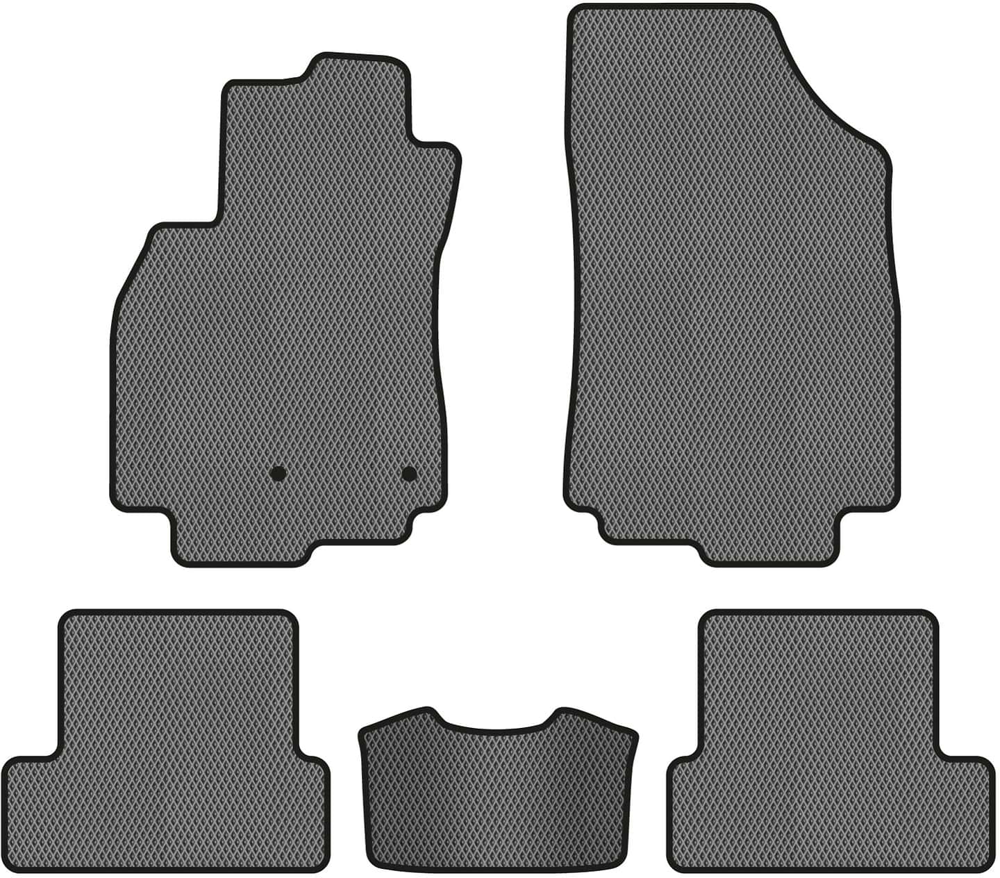 EVA коврики в салон авто EVAtech для Megane (III) 3-doors AT Renault 2008-2016 3 поколение Htb EU RT33124CGV5RN2RGB
