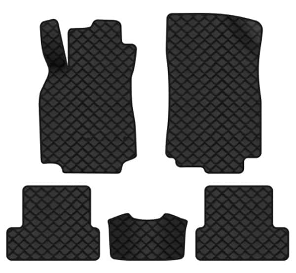 Килимки з екошкіри в салон авто EVAtech ECO Megane (III) 3-doors AT Renault 2008-2016 3 покоління Htb EU RT33124CLS5RN2BBB