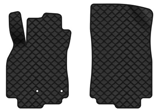 Килимки з екошкіри в салон авто передні EVAtech ECO для Megane (III) 3-doors AT Renault 2008-2016 3 покоління Htb EU RT33135ALV2AV2BBBECO
