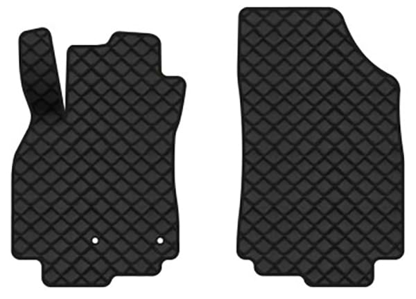 Килимки з екошкіри в салон авто передні EVAtech ECO для Megane (III) 3-doors AT Renault 2008-2016 3 покоління Htb EU RT33135AVV2AV2BBB