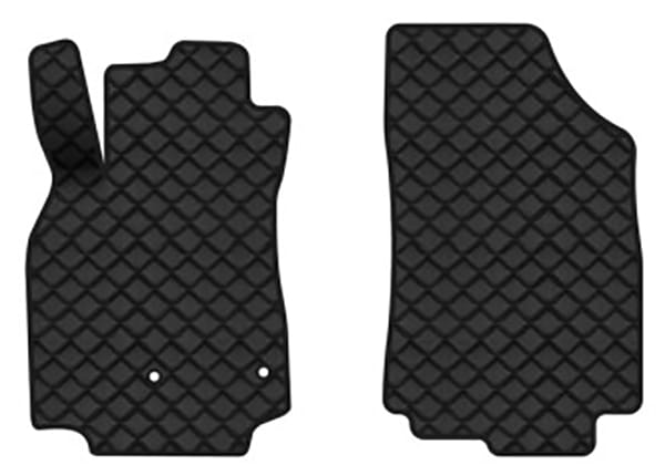 Килимки з екошкіри в салон авто передні EVAtech ECO для Megane (III) 3-doors AT Renault 2008-2016 3 покоління Htb EU RT33135AVZ2AV2BBB