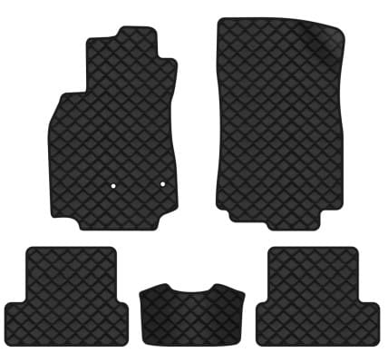 Коврики из экокожи в салон авто EVAtech ECO Megane (III) 3-doors AT Renault 2008-2016 3 поколение Htb EU RT33135CBS5AV2BBB