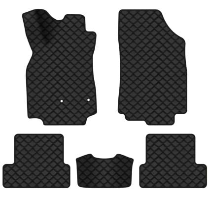 Коврики из экокожи в салон авто EVAtech ECO Megane (III) 3-doors AT Renault 2008-2016 3 поколение Htb EU RT33135CES5AV2BBB