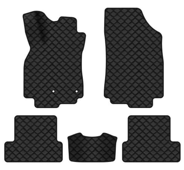 Килимки з екошкіри в салон авто EVAtech ECO Megane (III) 3-doors AT Renault 2008-2016 3 покоління Htb EU RT33135CEV5AV2BBB