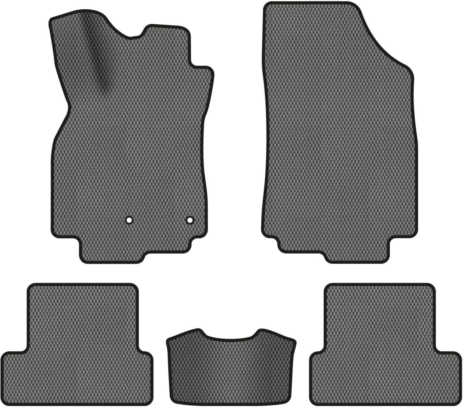 EVA коврики в салон авто EVAtech для Megane (III) 3-doors AT Renault 2008-2016 3 поколение Htb EU RT33135CEV5AV2RGB