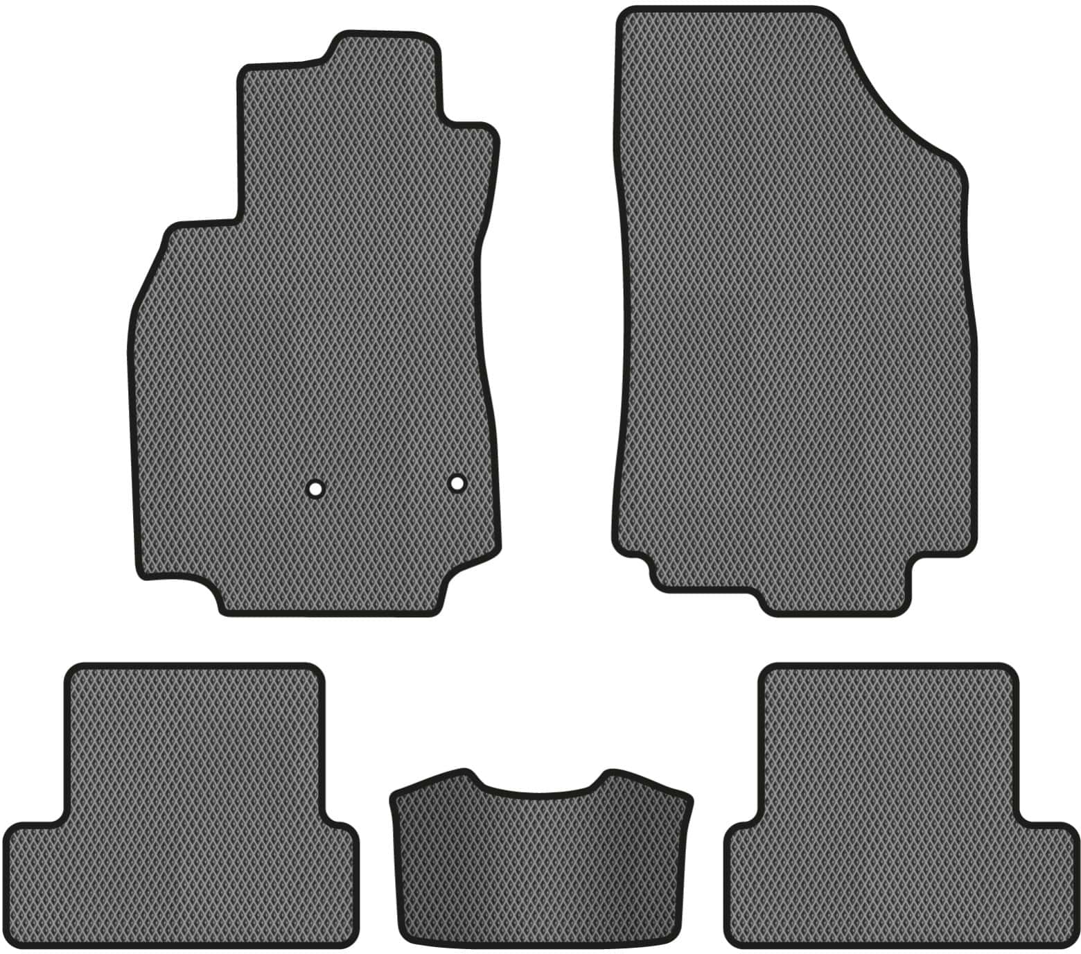 EVA коврики в салон авто EVAtech для Megane (III) 3-doors AT Renault 2008-2016 3 поколение Htb EU RT33135CGS5AV2RGB